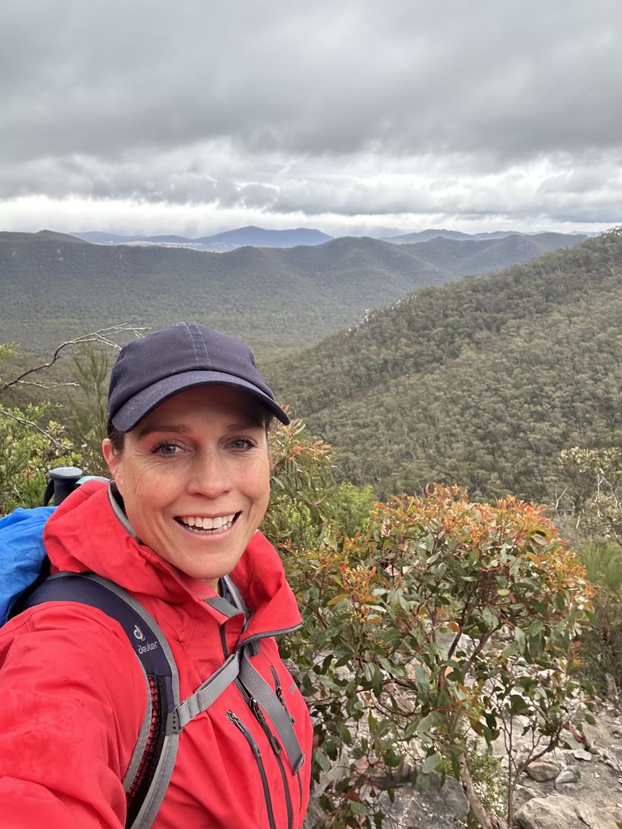 Young Mum Veronica is a keen solo hiker and active outdoor enthusiast.