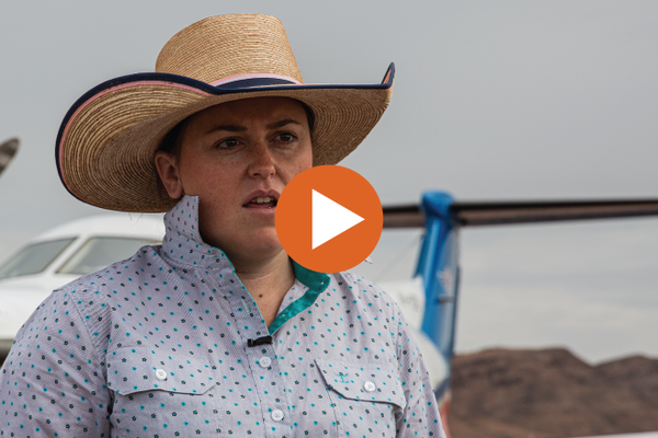 Rural mum's rare scare