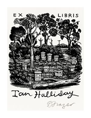 Image of Ex Libris Ian Halliday