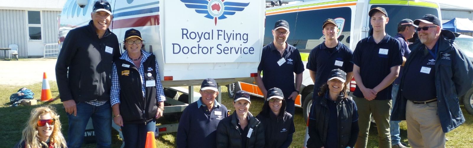 Flying Doctor team tackles men's health at Flinders Island Show