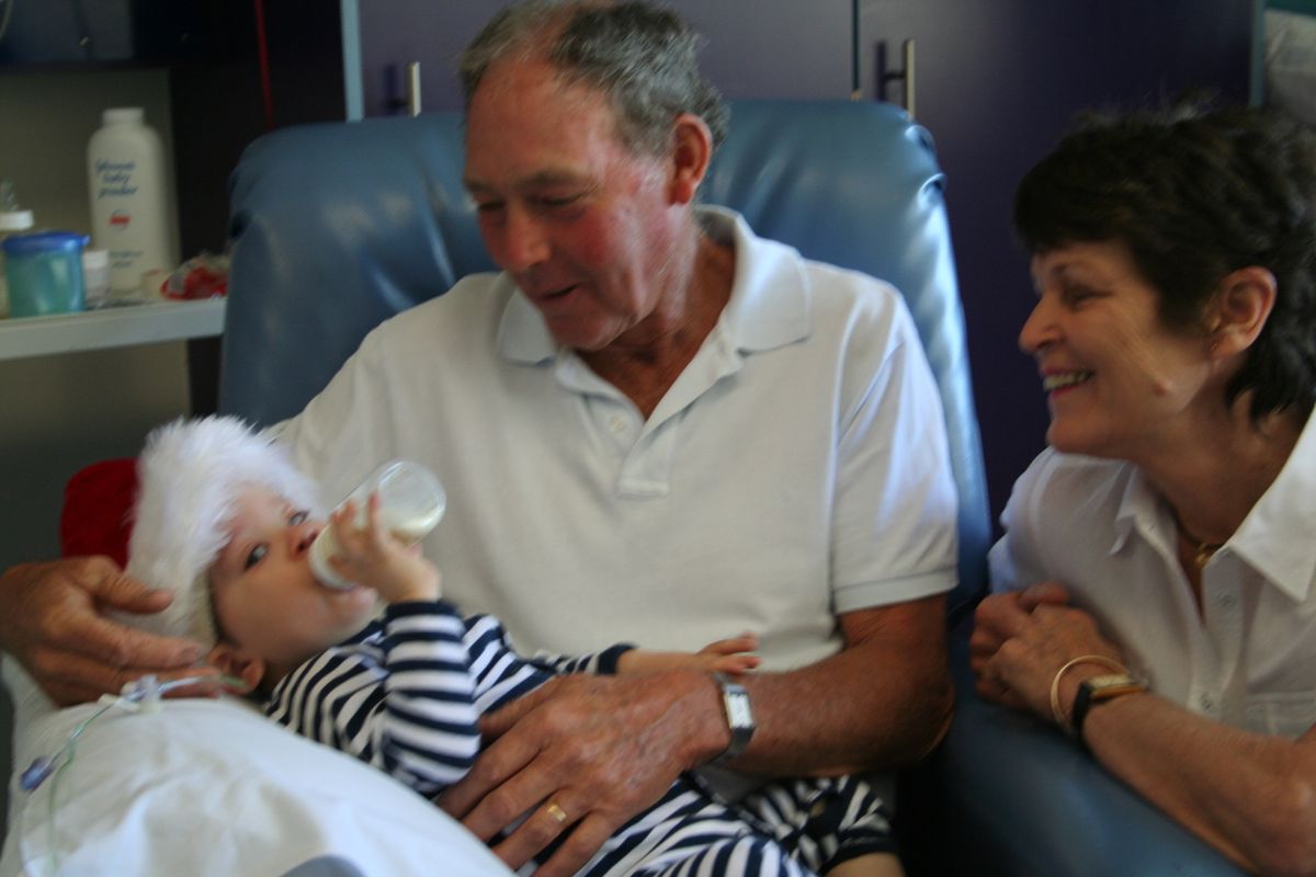 Baby Jeremy Christmas 2008 