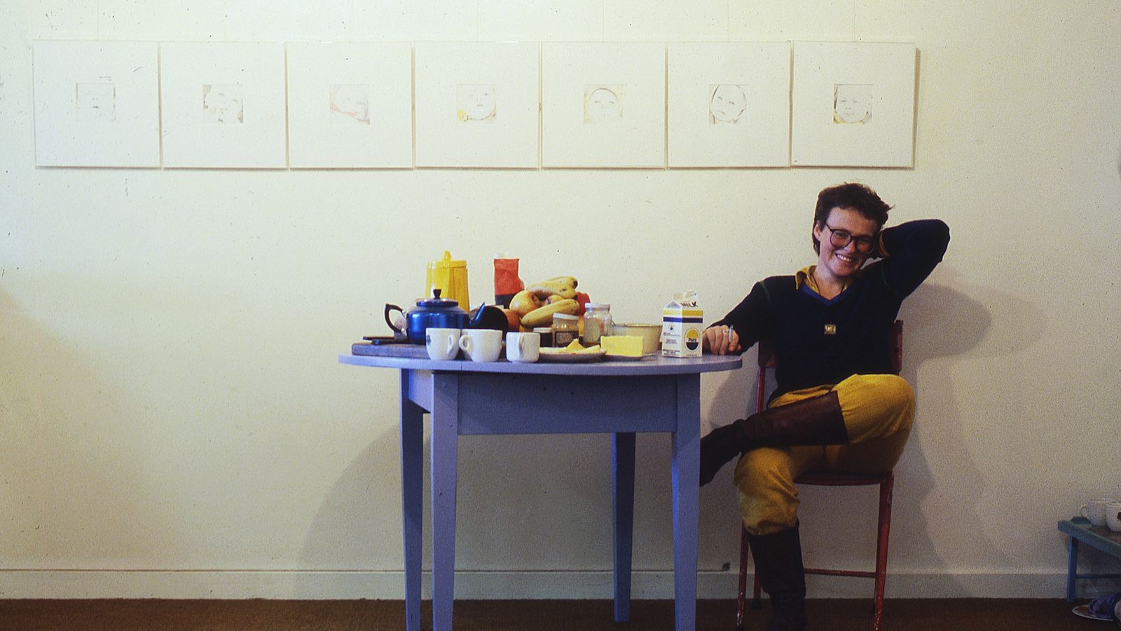 Installation view of Micky Allan's 1978 Live In Show