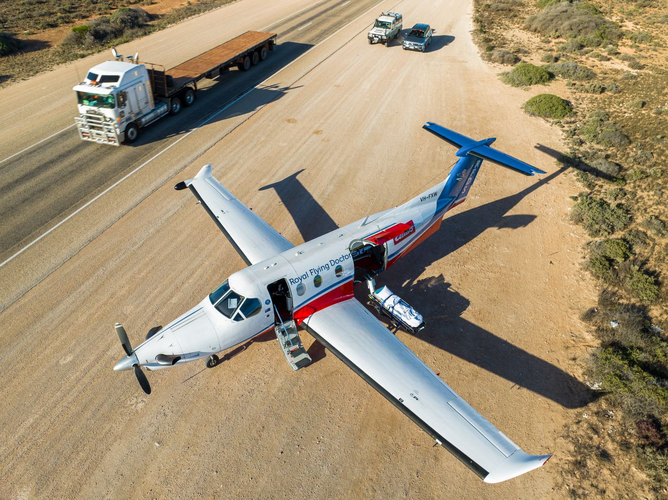 RFDS Whiskey at Nullarbor