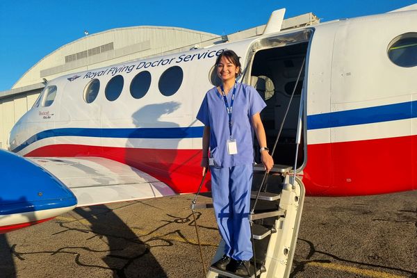 Jasmine loved her Flying Doctor experience