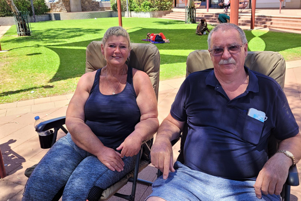 Margaret Symes and Husband