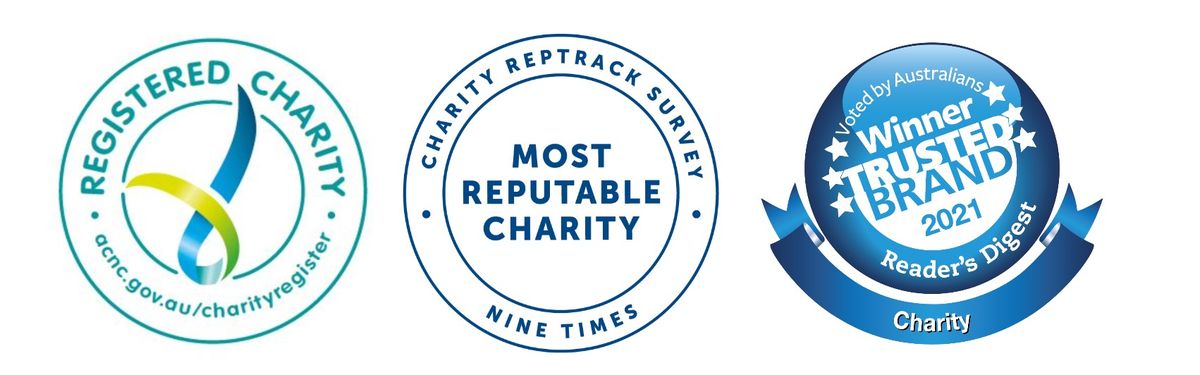Stamps for Most Trusted charity