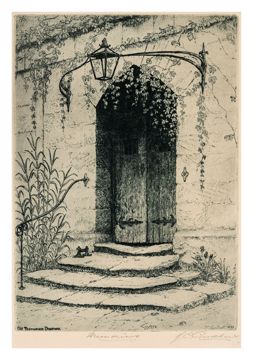 Image of Old Tasmanian doorway (memories)