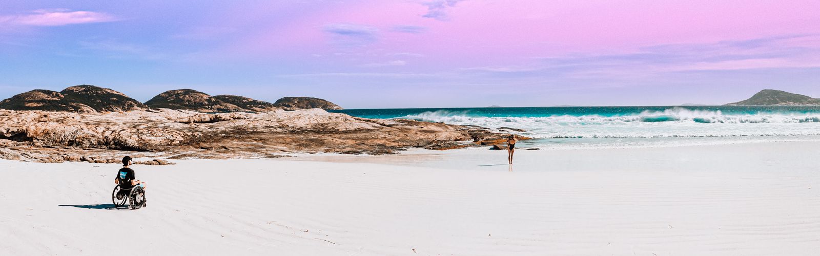 Quadriplegic Jaimen Hudson uses drones to capture spectacular images of Esperence, WA.