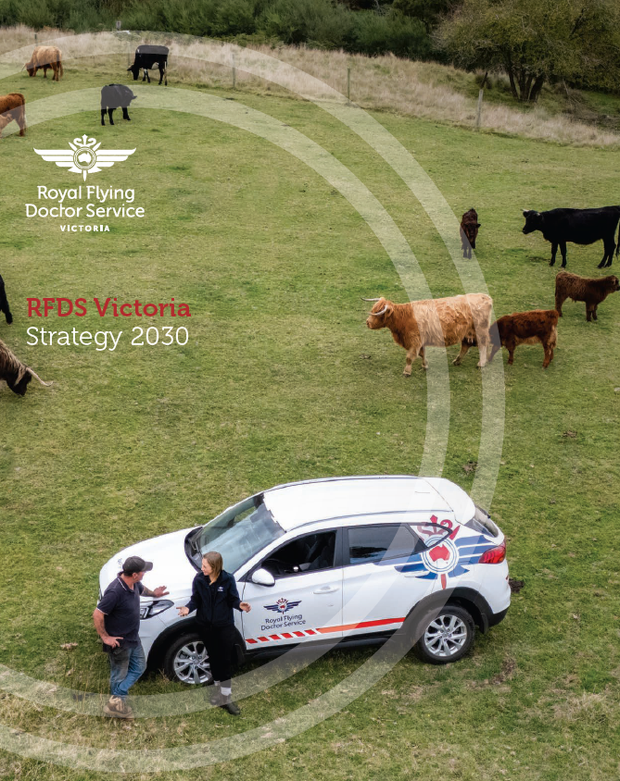 Cover of RFDS Victoria's strategic plan 2030