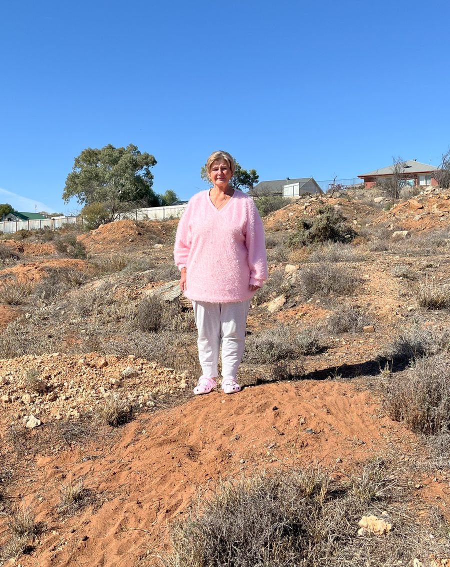 Endurance walker and Women's Auxiliary President Marg Symes