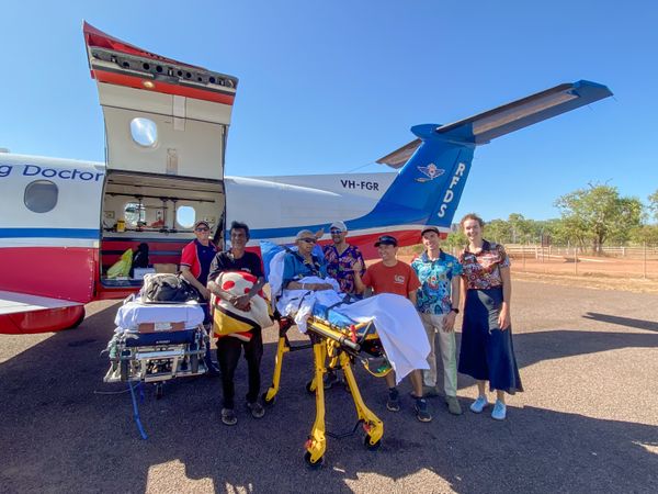 A flying lifeline home: Otto’s journey back to Arnhem Land