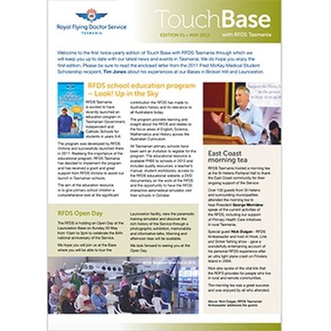 Touch Base - May 2012