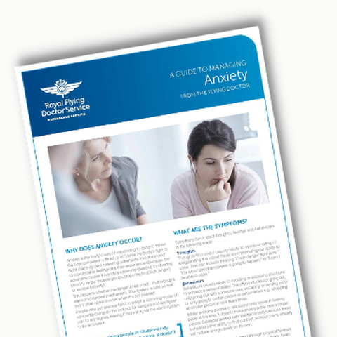 anxiety tip sheet