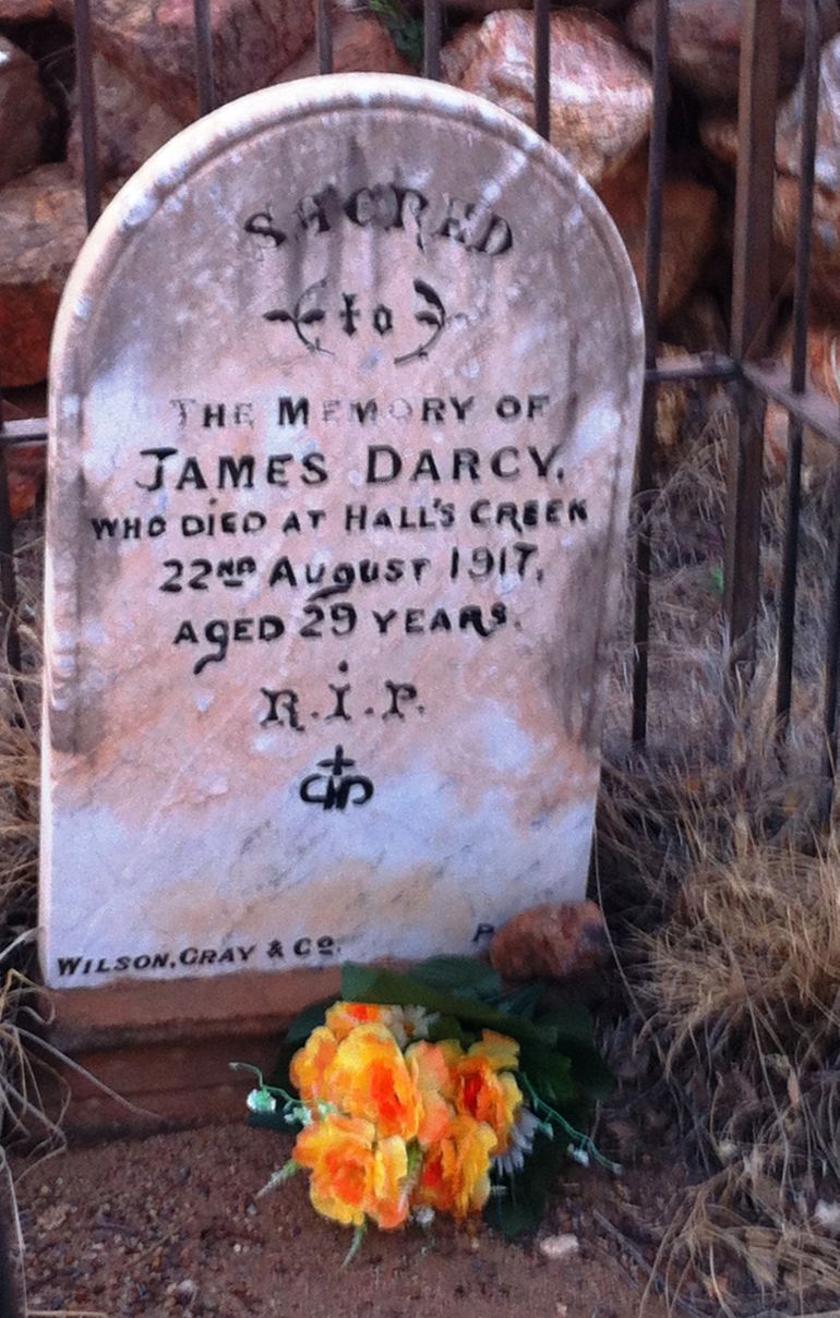 Jimmy Darcy headstone