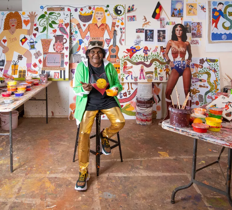 Kaylene Whiskey, Indulkana, South Australia