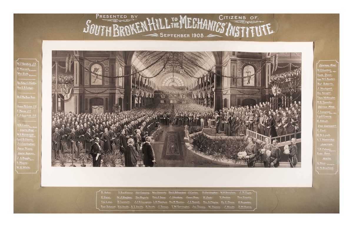 Image of Opening of first Federal Parliament by HRH the Duke of Cornwall and York