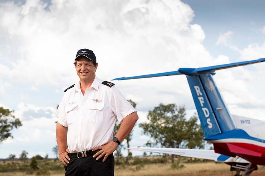 RFDS Pilot Nick Tully 