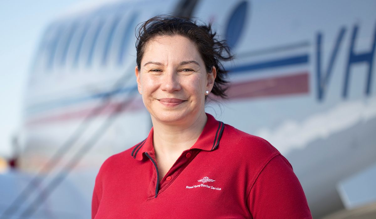 RFDS (Queensland Section) Flight Nurse Justine Powell