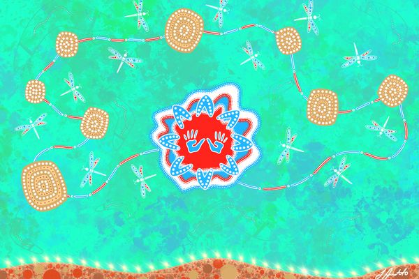 Hope Over the Horizon artwork by Jordan Amatto