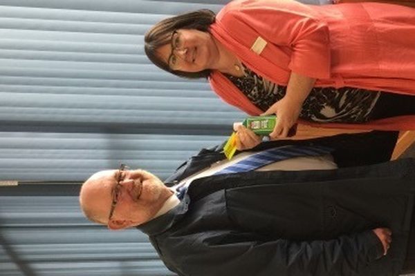 John Kirwan and Anne Todd