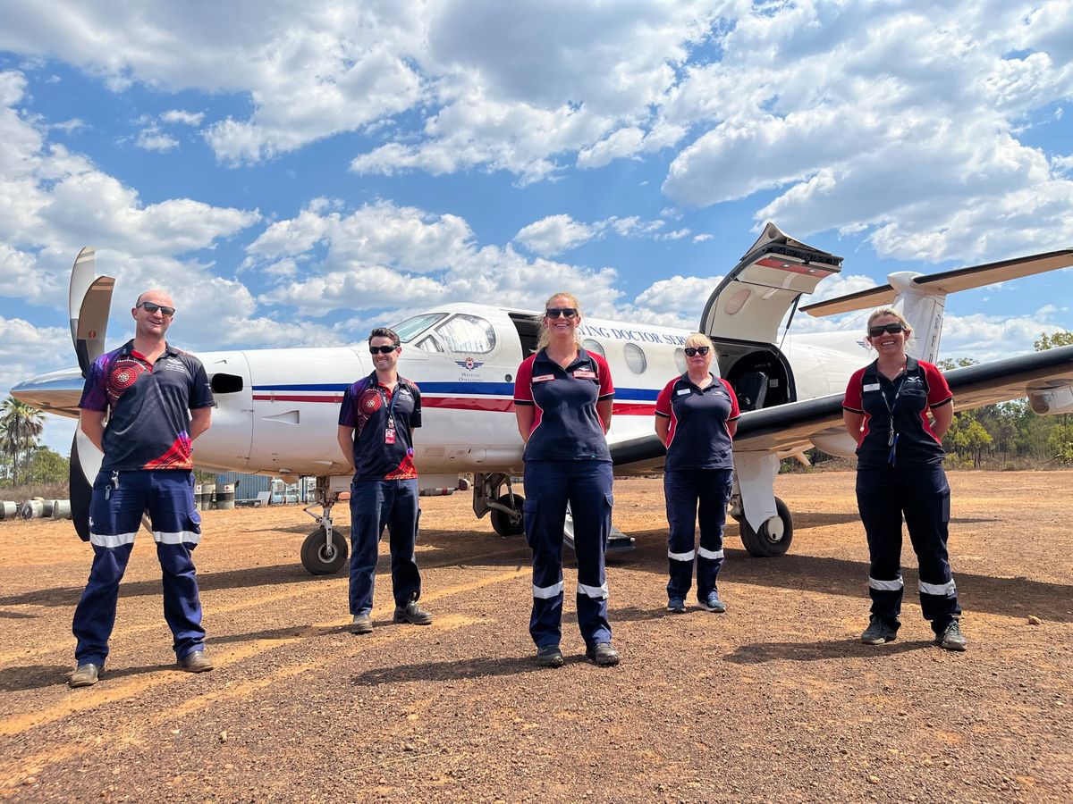RFDS vaccination crew