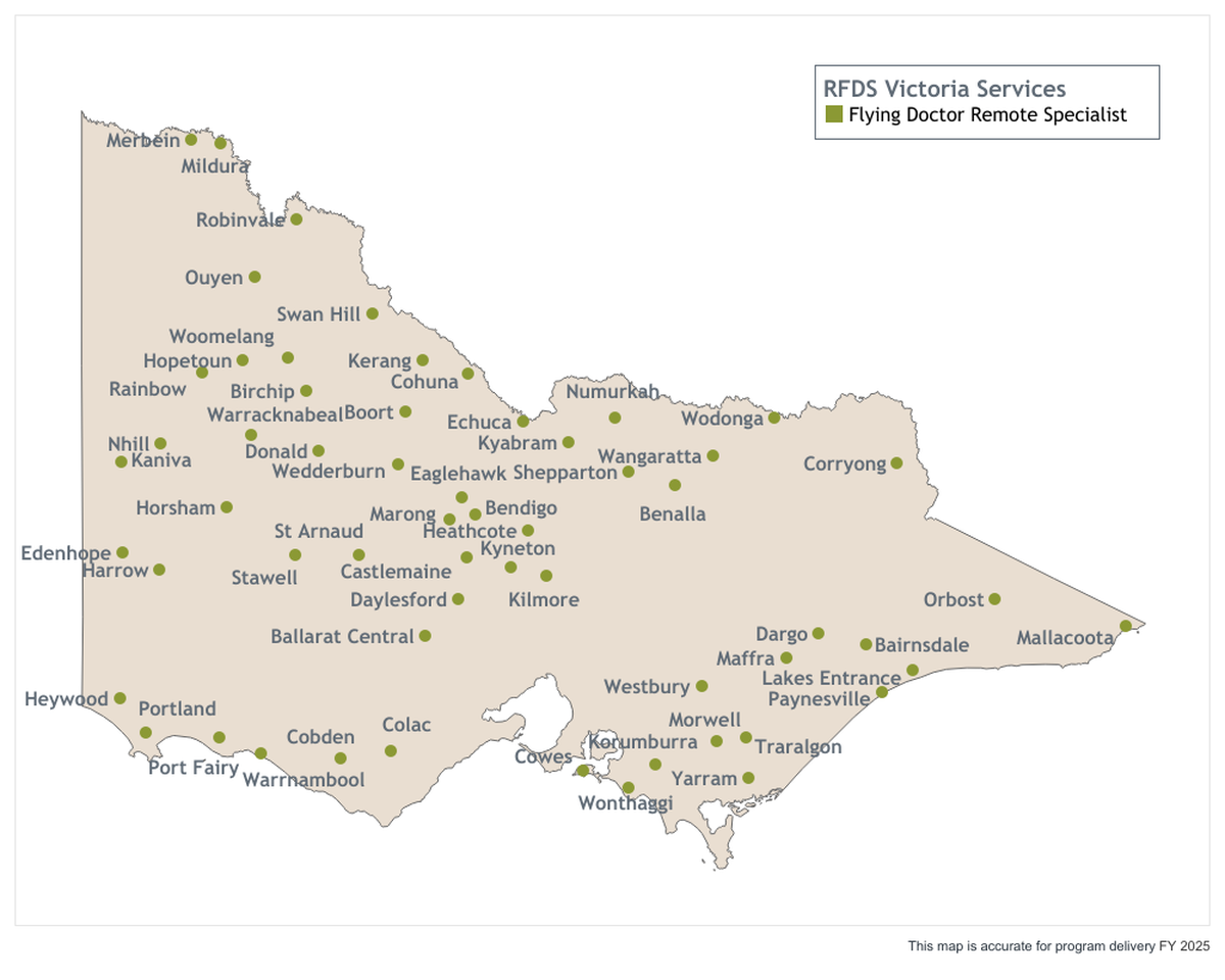 Telehealth map