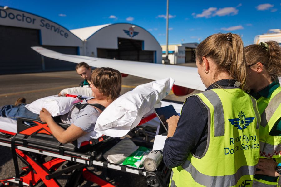 Nurses at RFDS Alice Springs Base