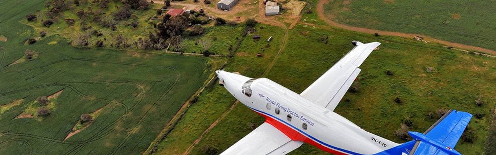 Loading a patient onto RFDS aircraft