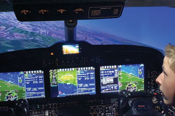 Jack in the cockpit