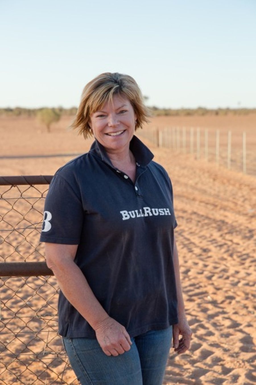 Belinda and her family at home on Vidale station