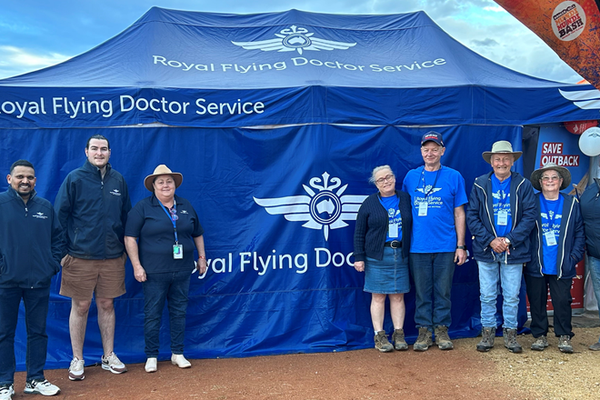 Judy and Glenn give back to remote communities at Mundi Mundi Bash