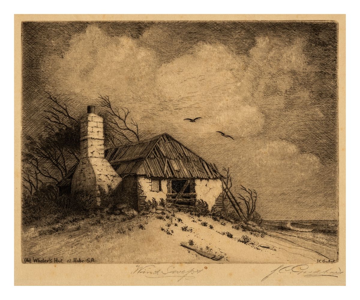 Image of Windswept - old whaler's hut, Robe, S.A.