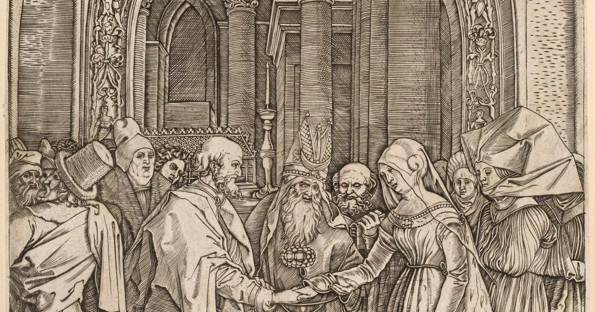 The betrothal of the Virgin - AGSA Collection