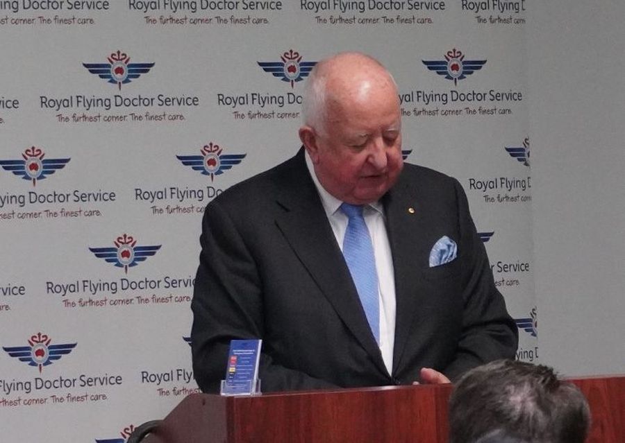 Sam Walsh presenting