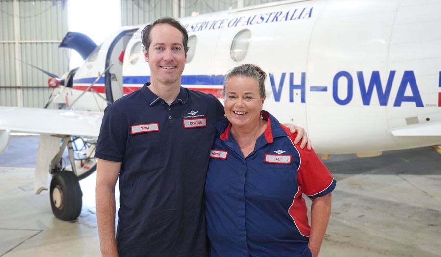 Doctor Tom and Retrieval Nurse Ali