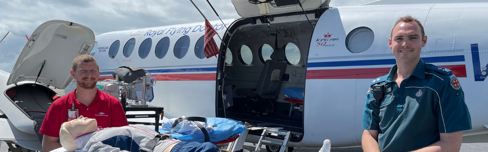 QAS stretcher donation