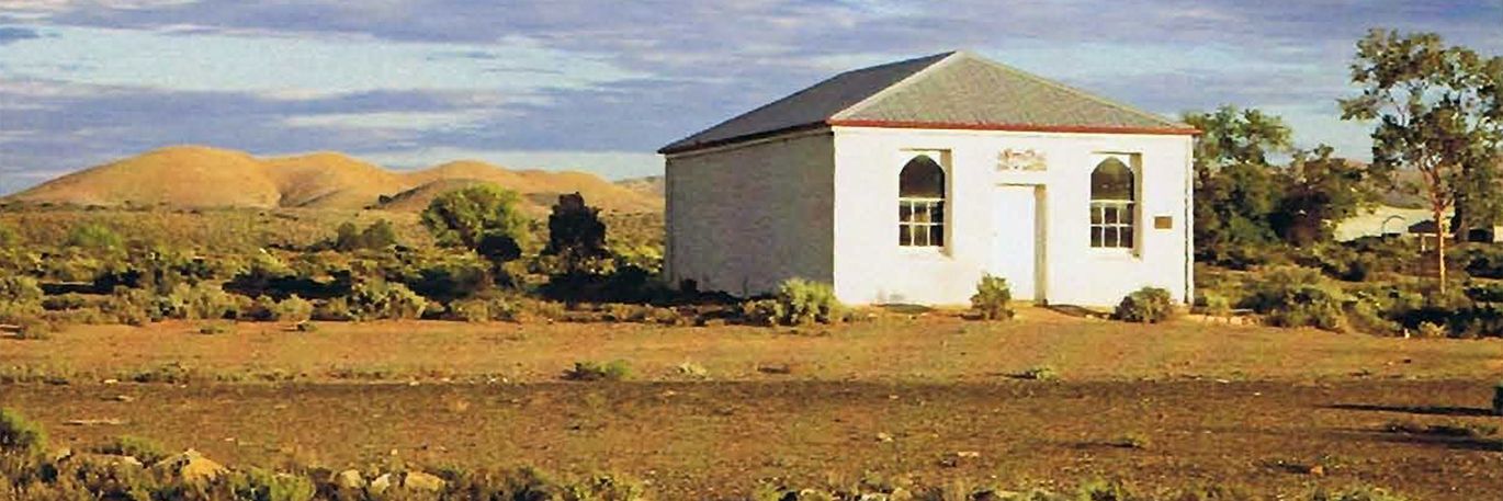 Outback Landscape with a Mission building