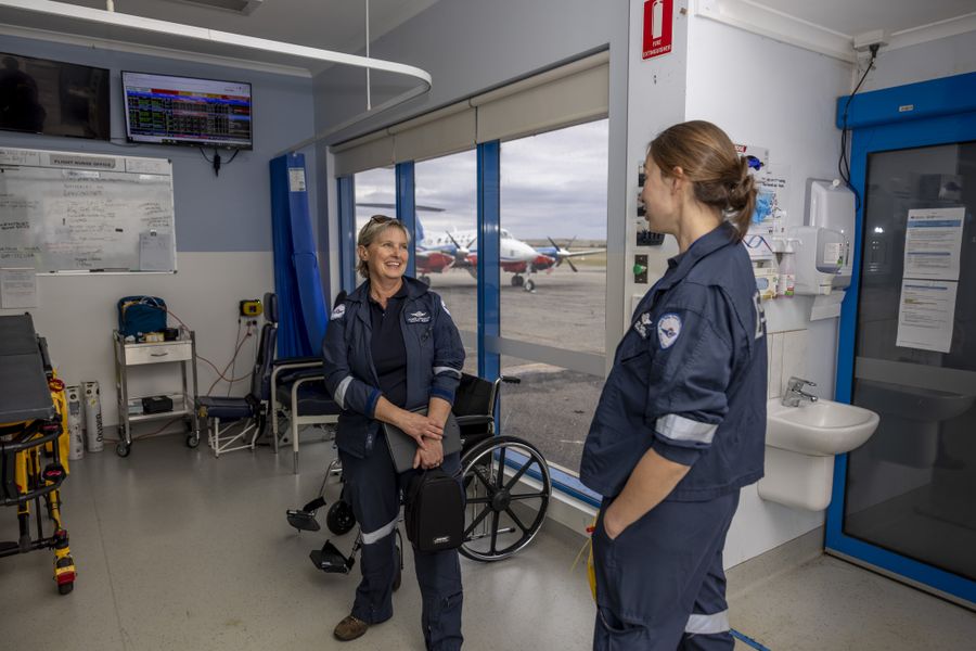 Flight nurse robin