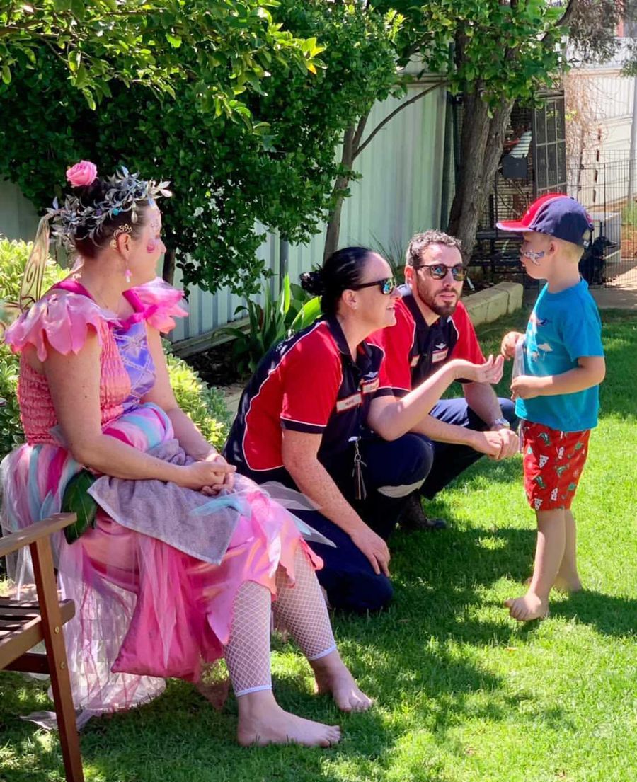 Hamish X RFDS fifth birthday celebrations