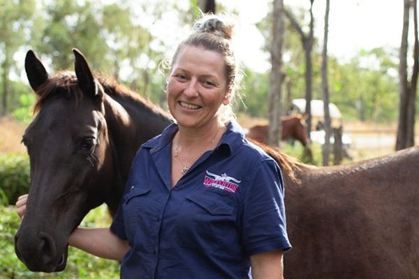 Emma with horse