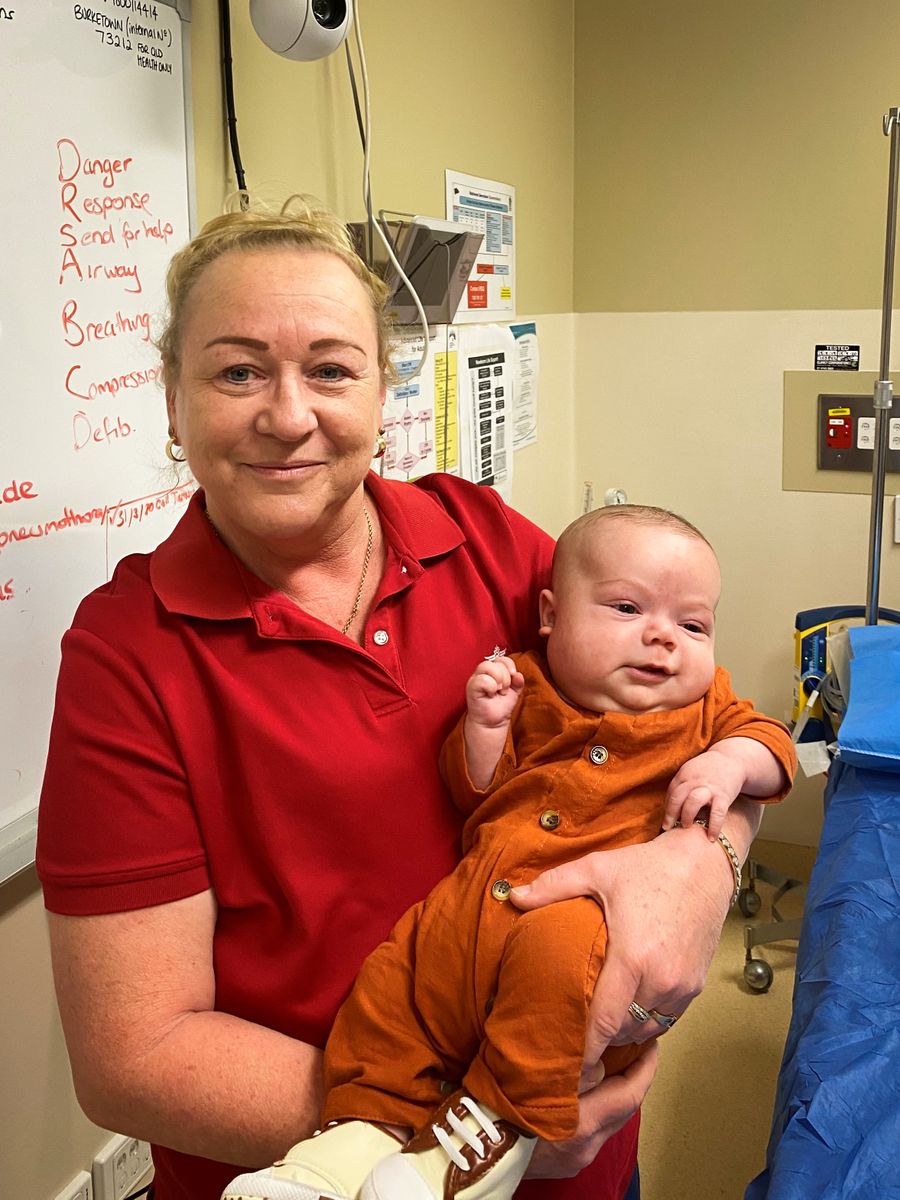 Ollie Robertson and Julie Branford