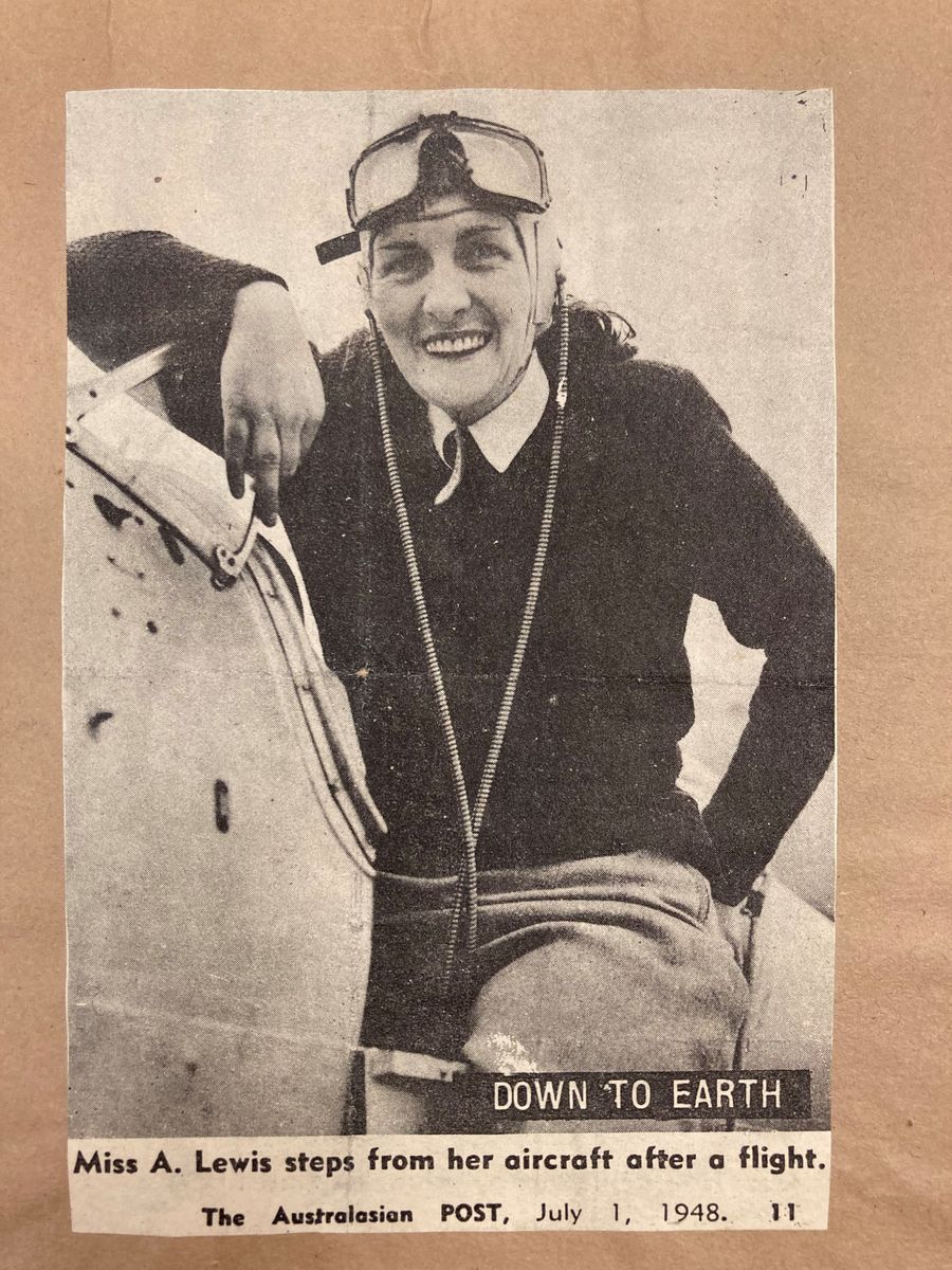 Anne Lewis in 1940