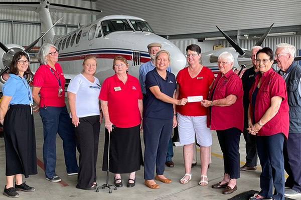 Fundraisers make significant to RFDS (Queensland Section)