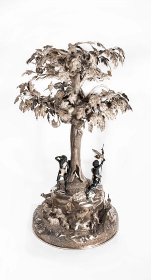 Image of The silver tree (boundary rider epergne)