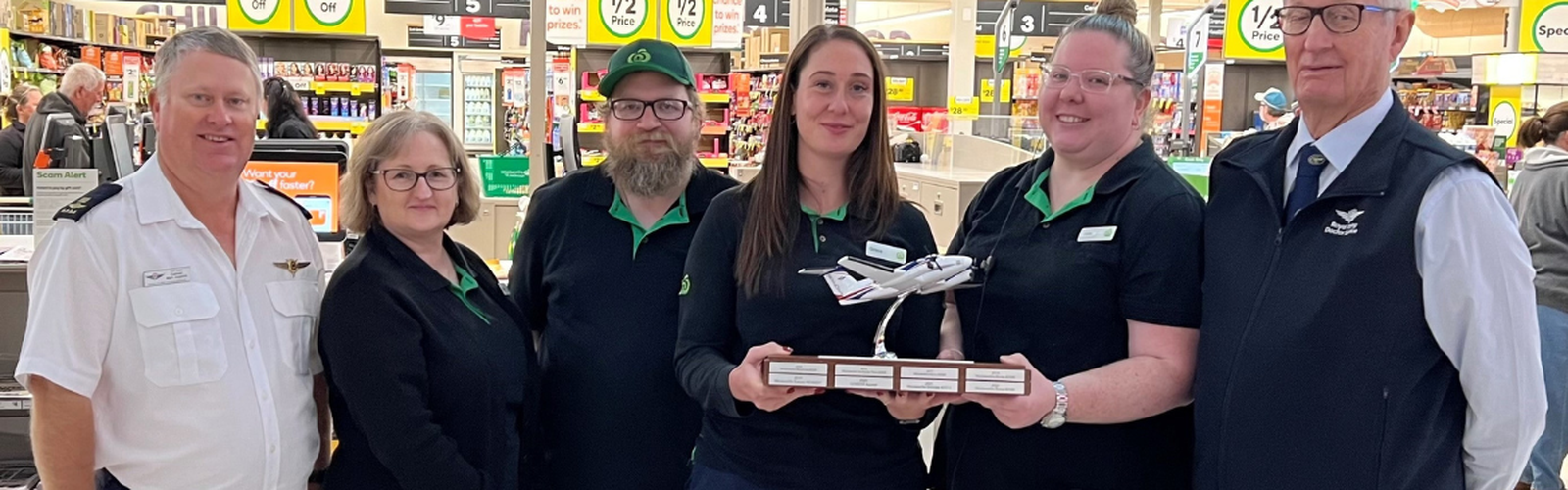 Roma Woolworths team