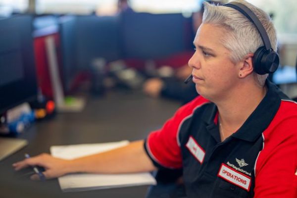 Bec working in Ops