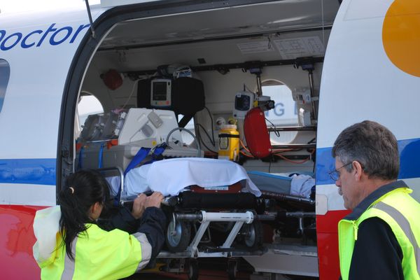Baby loaded onto RFDS plane