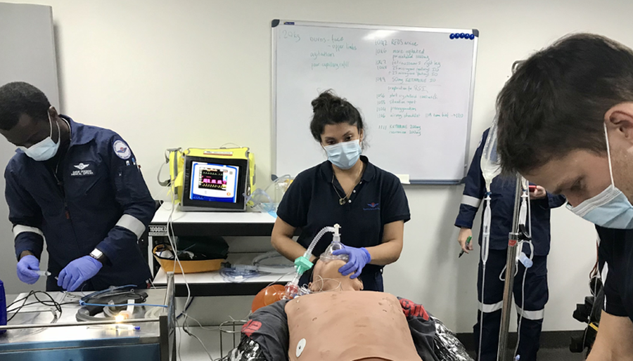 Doctors in the field