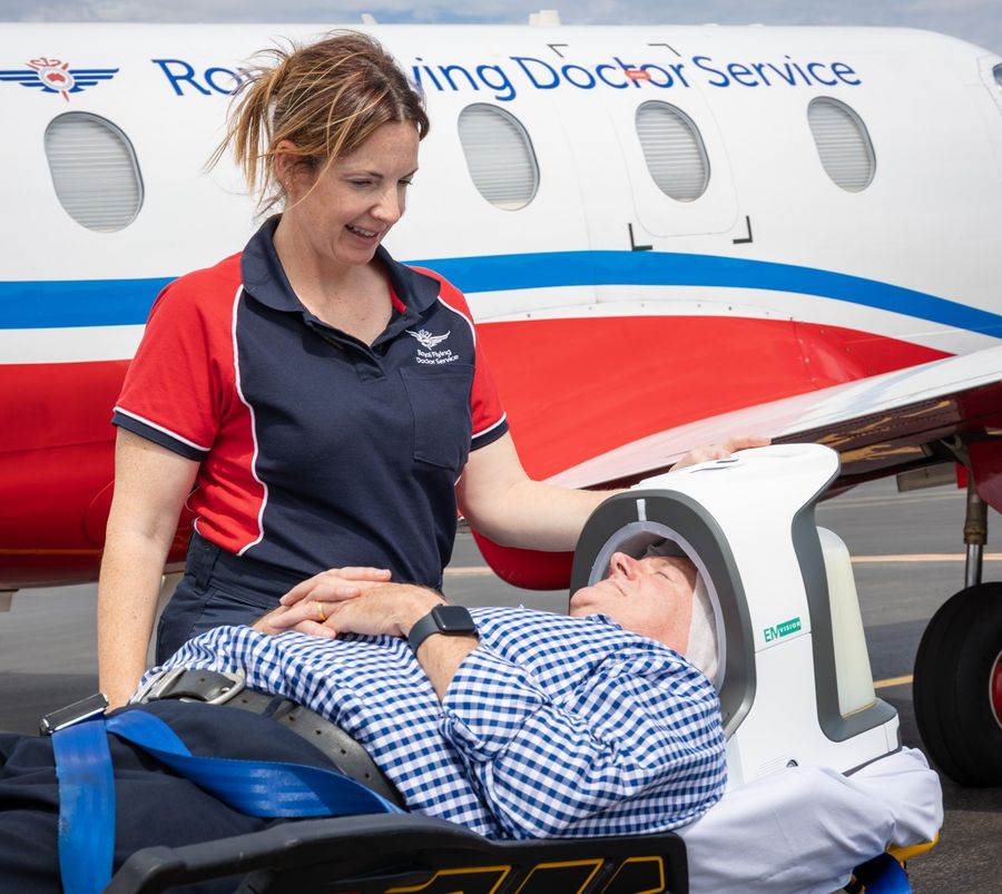 A portable lightweight RF stroke scanner has the capability to diagnose the type of stroke a patient is having, opening the door for quicker triage.