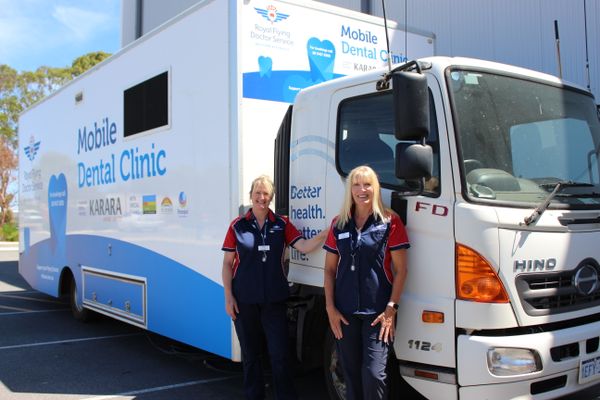The WA mobile dental van